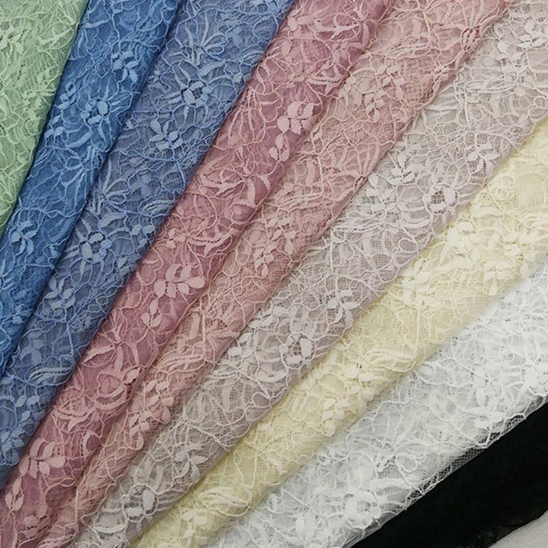 Lace Fabric Dress Women's Warp Knit for Women's Wear Wholesale Supplie 11